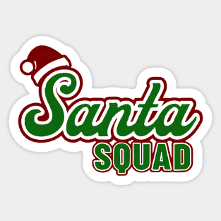 Santa Squad Sticker